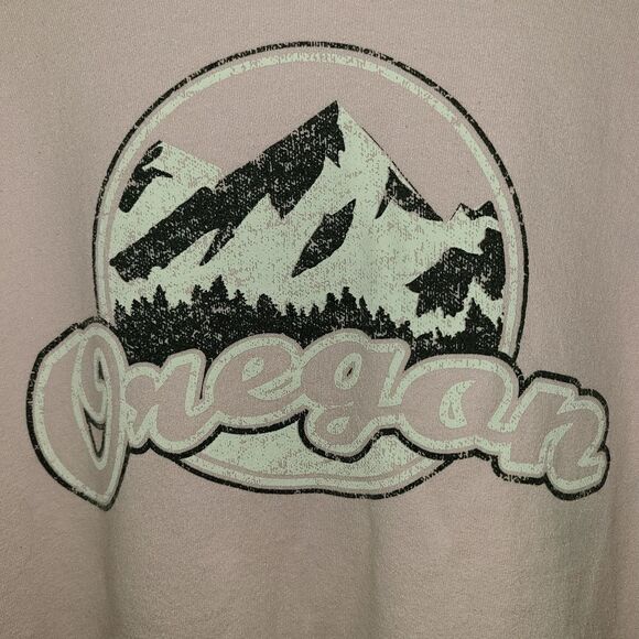 Gildan Oregon Pink Pullover Hoodie Size XL - Picture 3 of 8